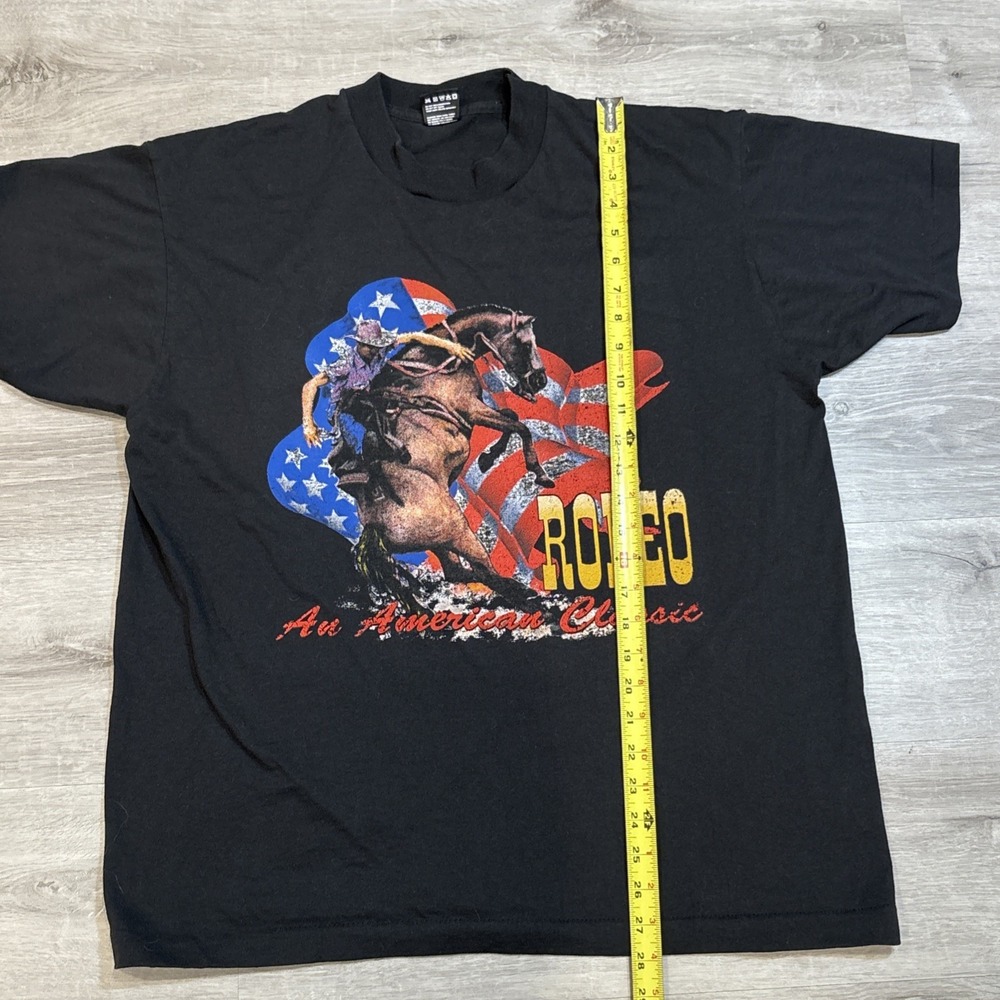 Men's Vintage 90's RODEO An American Classic Single Stitch TEE XL Travis Scott🔥 - Picture 5 of 7
